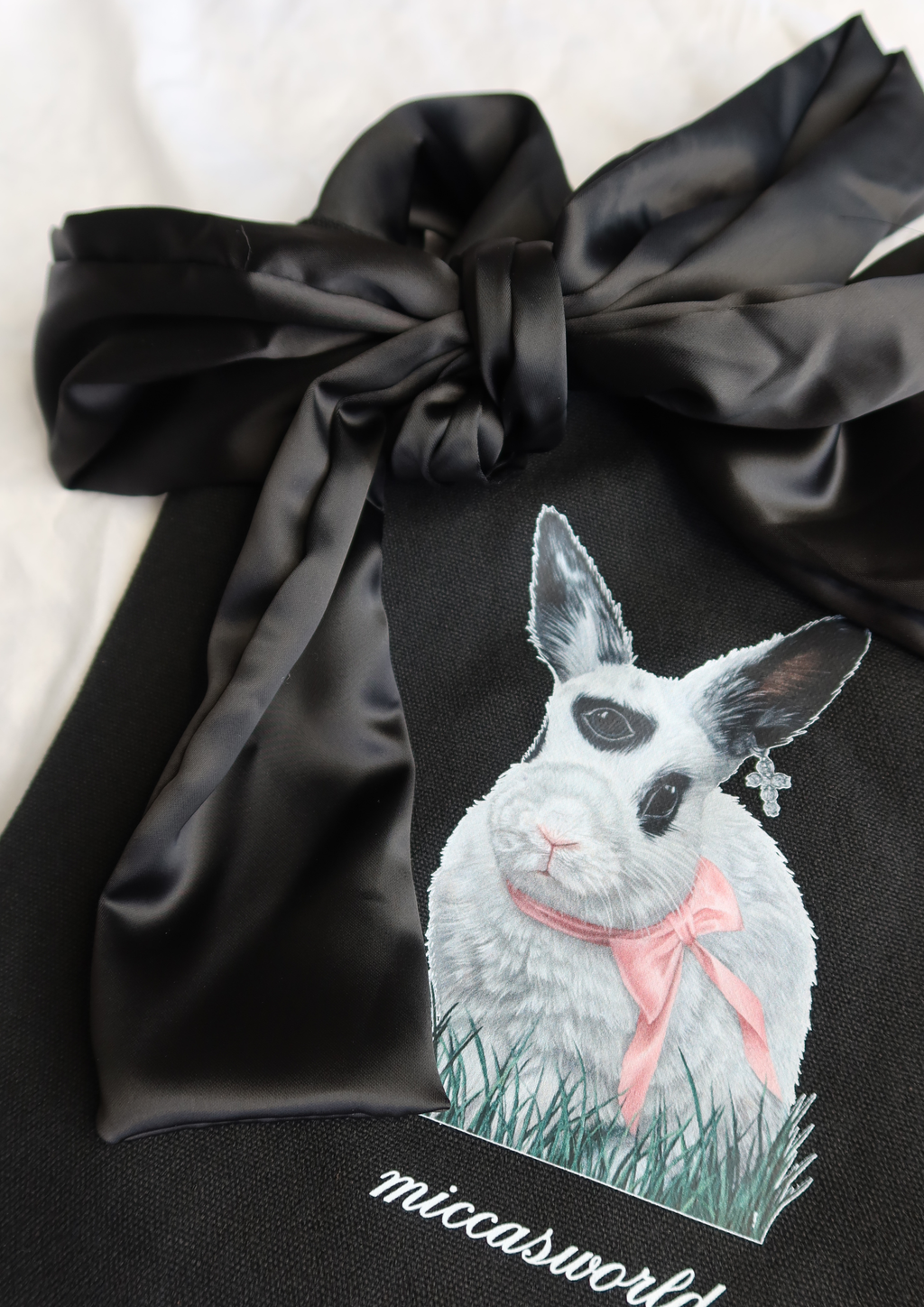 Lu Bunny Tote Black