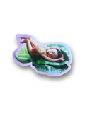 "ate down" Sticker
