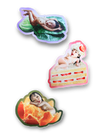 Three-Course Meal Sticker Pack
